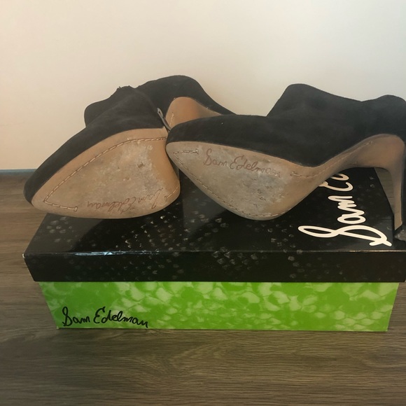 Sam Edelman Suede Booties - Picture 3 of 4